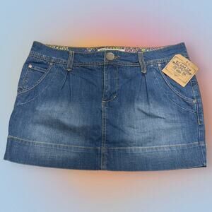 ROUTE 66 Women’s 11/12 Blue Jean Mini Skirt